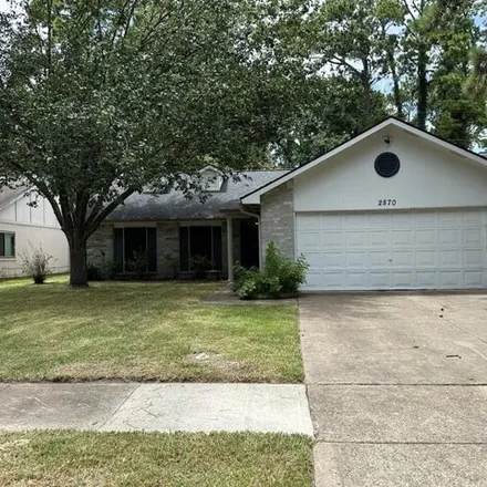 Buy this 3 bed house on 2874 Pheasant Run Drive in Humble, TX 77396