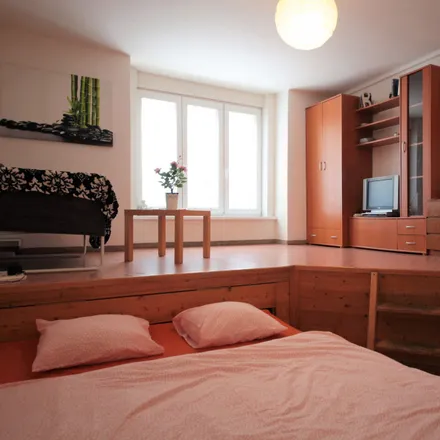 Rent this 1 bed apartment on Přípotoční 957/11 in 101 00 Prague, Czechia