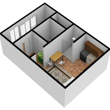 Rent this 1 bed apartment on Revoluční 154 in 252 62 Horoměřice, Czechia
