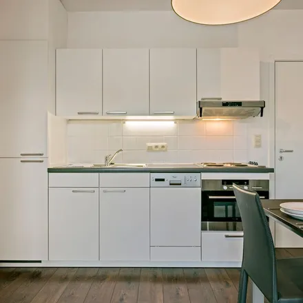 Rent this 1 bed apartment on Boulevard de Dixmude - Diksmuidelaan 2A in 1000 Brussels, Belgium