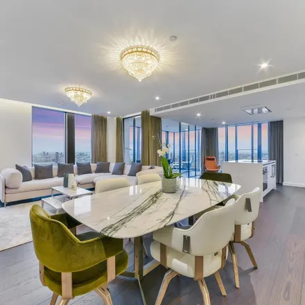 Rent this 3 bed apartment on DAMAC Tower in Bondway, London