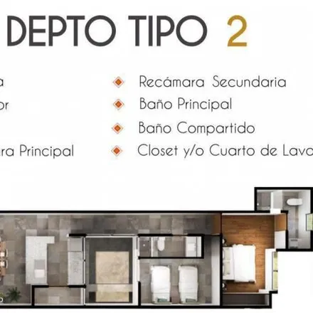 Buy this 2 bed apartment on Calle Pitágoras in Benito Juárez, 03020 Mexico City