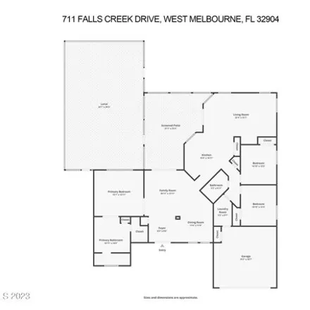 Image 5 - 711 Falls Creek Drive, West Melbourne, FL 32904, USA - House for sale