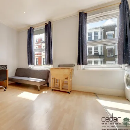 Rent this studio apartment on The Black Lion in 295-297 West End Lane, London