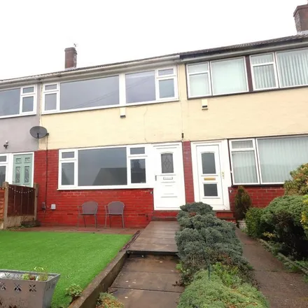 Rent this 3 bed townhouse on Harley Court in Pudsey, LS13 4QJ