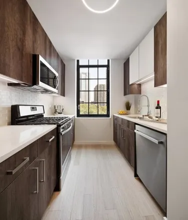 Rent this 2 bed apartment on Exhibit in 56 Fulton Street, New York