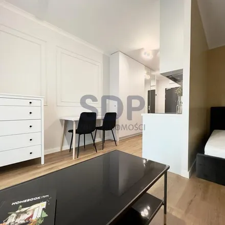 Rent this 1 bed apartment on Wrocławska Pizza Nocą in Jaworska 7a, 53-612 Wrocław