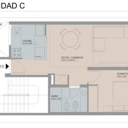 Buy this 1 bed apartment on Chacabuco 1263 in Centro, Granadero Baigorria