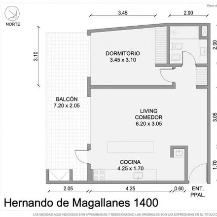 Buy this 1 bed apartment on unnamed road in Cabot, Garín