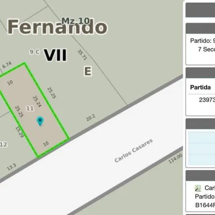 Buy this 3 bed house on Sarratea in Partido de San Fernando, B1644 FRF Victoria