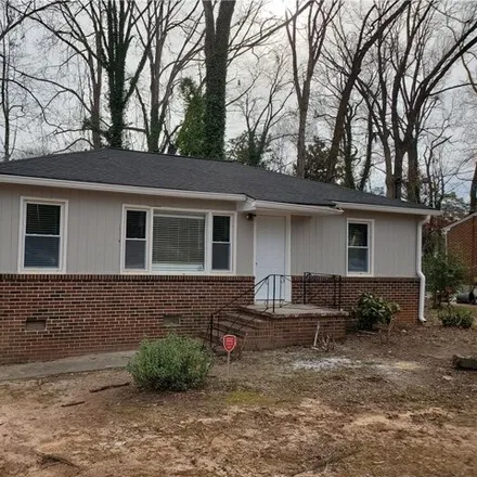 Rent this 3 bed house on 1836 Oak Valley Road in DeKalb County, GA 30035