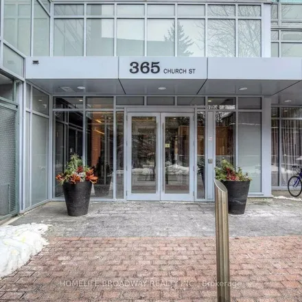 Rent this 2 bed apartment on 365 Church Street in Old Toronto, ON M5B 2A2
