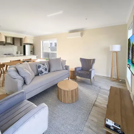 Rent this 3 bed apartment on Spoonbill Avenue in Winter Valley VIC 3358, Australia