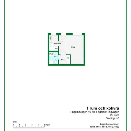 Image 2 - Fågelbovägen 14-18, 611 35 Nyköping, Sweden - Apartment for rent