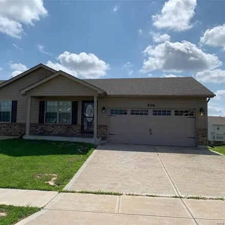 Rent this 3 bed house on 404 Prairie Creek Drive in Wentzville, MO 63348