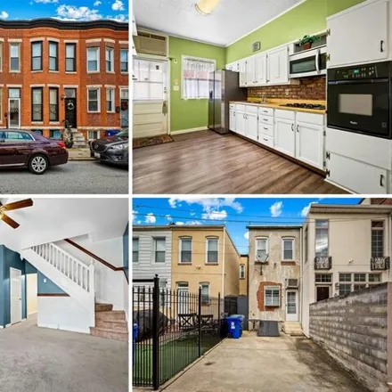 Rent this 3 bed townhouse on 224 South Exeter Street in Baltimore, MD 21202
