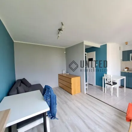 Buy this 1 bed apartment on Centrum Handlowe Borek in Aleja Generała Józefa Hallera 52, 53-324 Wrocław