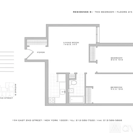Image 1 - 194 E 2nd St, Unit 4E - Apartment for rent