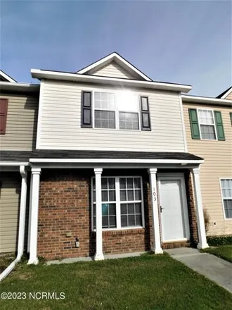 Rent this 2 bed townhouse on 406 Timberlake in Jacksonville, NC 28546