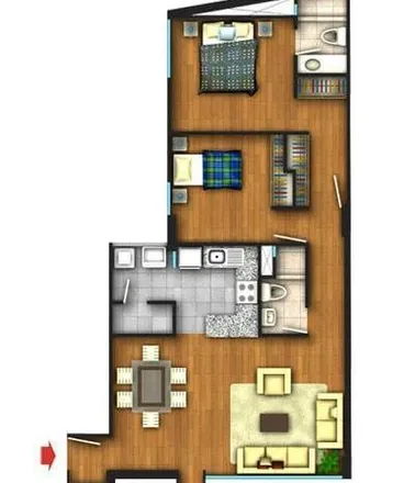 Buy this 2 bed apartment on Atahualpa Street 430 in Miraflores, Lima Metropolitan Area 10574