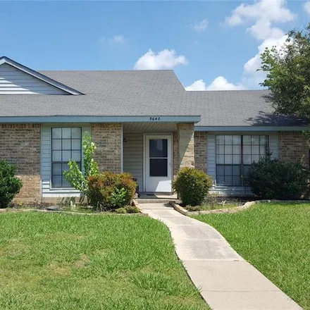 Rent this 3 bed house on 5640 Turner Street in The Colony, TX 75056