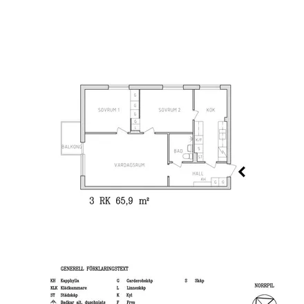 Rent this 3 bed apartment on Chang Noi in Valbovägen, 818 30 Valbo
