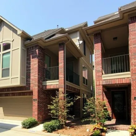Rent this 2 bed townhouse on 2368 Bastrop St in Houston, Texas