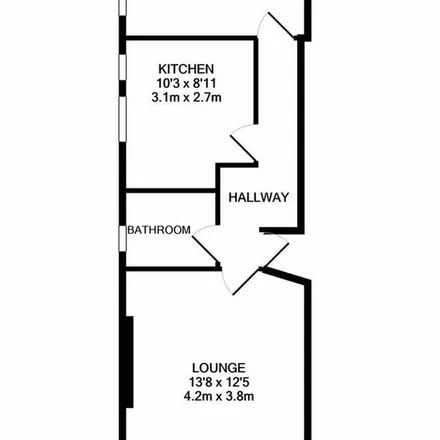 Image 1 - 34 Denmark Road, Gloucester, GL1 3JQ, United Kingdom - Apartment for rent