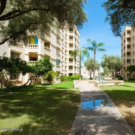 Buy this 2 bed apartment on Scottsdale Shadows Executive Golf Course in 7800 East Camelback Road, Scottsdale