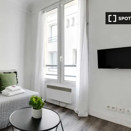 Rent this studio apartment on 5 Rue Capron in 75018 Paris, France