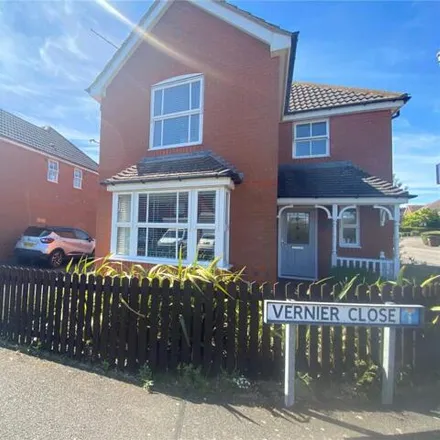 Buy this 3 bed house on Vernier Close in Daventry, NN11 9FR