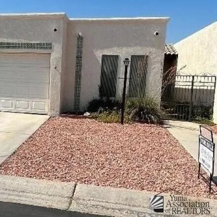 Buy this 2 bed house on 1428 East Pebble Beach Drive in Yuma, AZ 85365