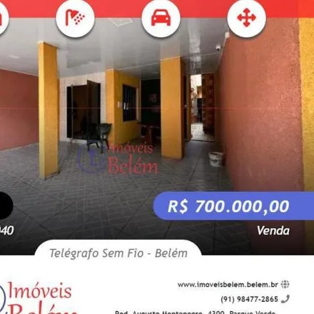 Image 2 - Passagem Uberabinha 99, Telégrafo, Belém - PA, 66113-400, Brazil - House for sale