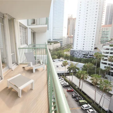 Rent this 1 bed condo on 1408 Brickell Bay Drive