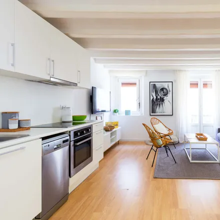 Rent this 1 bed apartment on Carrer d'en Robador in 29, 08001 Barcelona