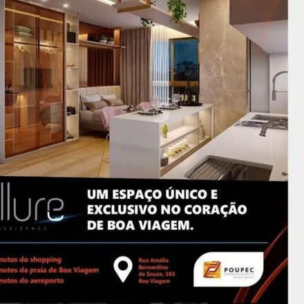 Buy this 1 bed apartment on Paço Imperial in Rua Carlos Pereira Falcão 454, Boa Viagem
