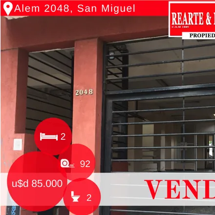 Buy this 2 bed condo on Alem y Güemes in Leandro N. Alem, Partido de San Miguel