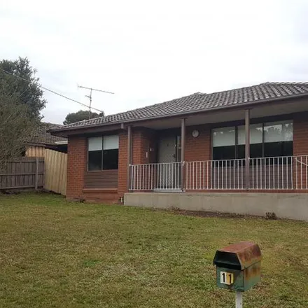 Rent this 3 bed apartment on Mimosa Crescent in Churchill VIC 3842, Australia