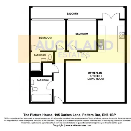 Image 8 - The Picture House, Darkes Lane, Potters Bar, EN6 1BJ, United Kingdom - Apartment for rent