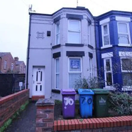 Rent this 1 bed townhouse on Windsor Road in Liverpool, L13 8BB
