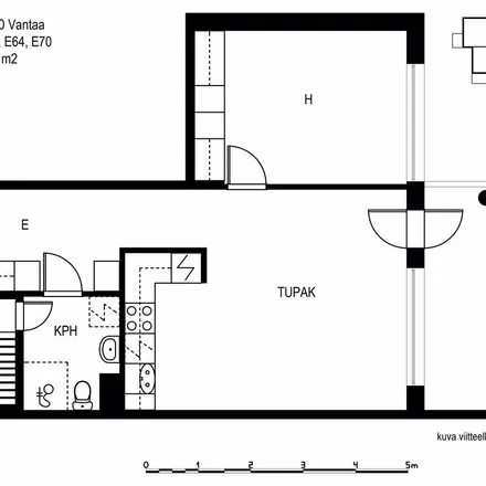 Rent this 2 bed apartment on Veturikuja 4 in 01300 Vantaa, Finland