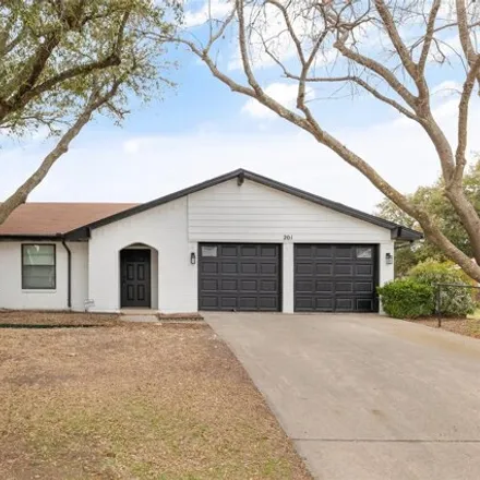 Rent this 3 bed house on 201 Stardust Lane in DeSoto, TX 75115