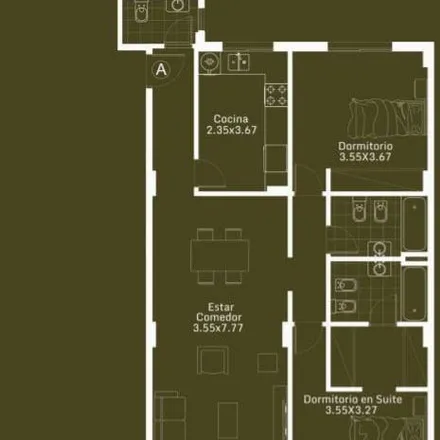 Buy this 2 bed apartment on 606 - General Manuel Belgrano 5120 in Partido de Tres de Febrero, 1678 Caseros