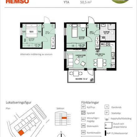 Image 3 - Bälbygatan, 724 80 Västerås, Sweden - Apartment for rent