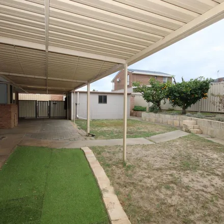 Rent this 3 bed apartment on Henslagh Turn in Australind WA 6232, Australia