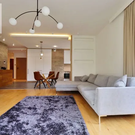 Rent this 3 bed apartment on Grzegórzecka 67G in 31-553 Krakow, Poland