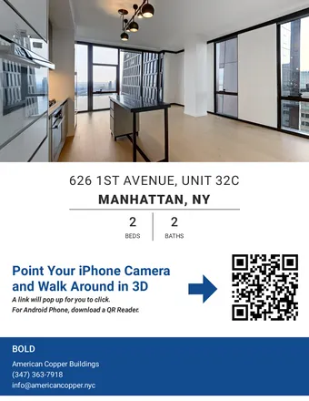 Rent this 2 bed apartment on #W31C in 626 1st Avenue, Midtown Manhattan