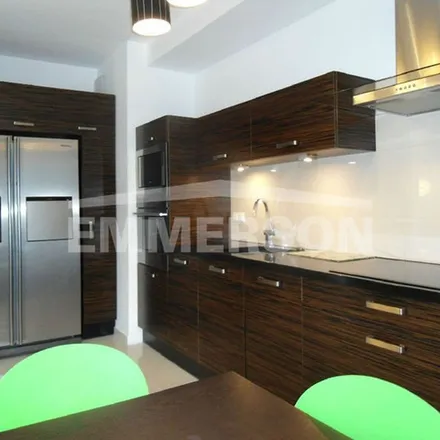 Rent this 3 bed apartment on Giełdowa 4A in 01-211 Warsaw, Poland
