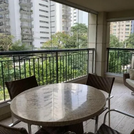 Rent this 3 bed apartment on Avenida Aratãs 122 in Indianópolis, São Paulo - SP