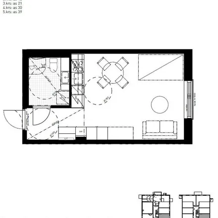 Rent this 1 bed apartment on Riihipellontie 2 in 01900 Nurmijärvi, Finland